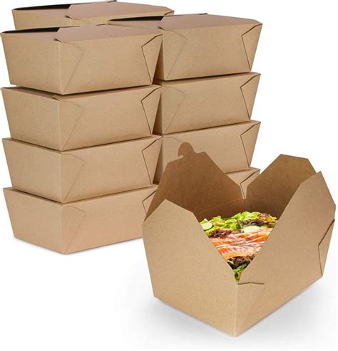 metal box for take away food|Take Out Containers & To Go Boxes: In Bulk & Wholesale.